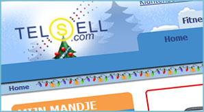 Tel Sell website - Maatwerk webshop