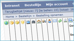 Bestellijn applicatie - Maatwerk webapplicatie