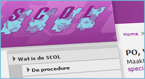 Scol.nl - Website met CMS